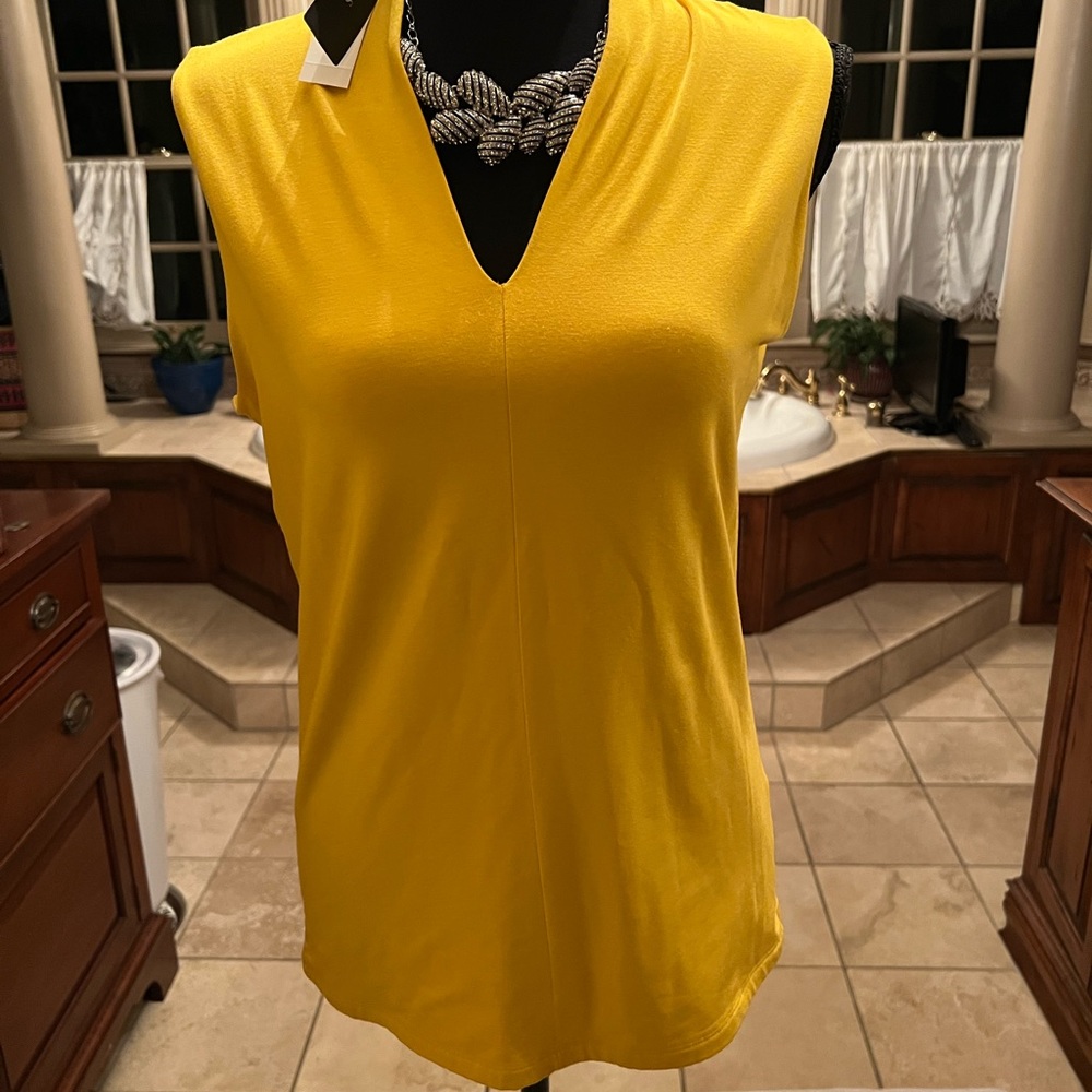 Beautiful new Talbots Small sleeveless top. So soft and pretty. Never worn.